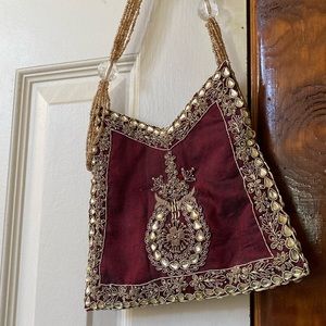 Small beaded bag
